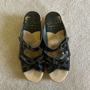 Sven Swedish Open Toe Clogs